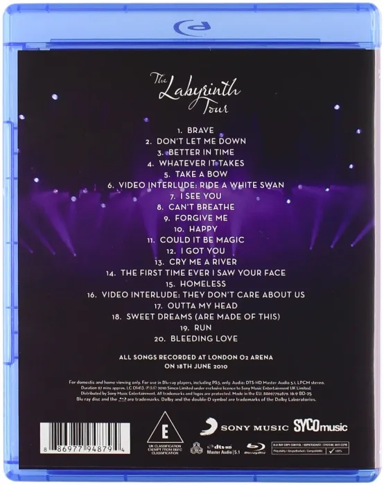 [BD欧美演唱会]里欧娜 爱情迷宫 2010伦敦演唱会 Leona Lewis The Labyrinth Tour Live From The O2 2010[BDMV][21.20GB][百度网盘]