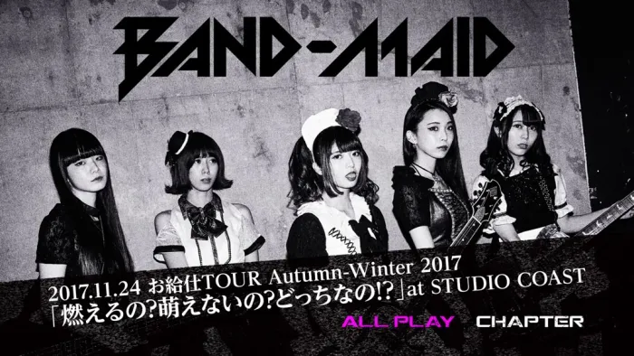 [BD日本演唱会]BAND-MAID – WORLD DOMINATION 2018[BDISO][17G][百度网盘]