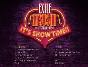 EXILE ATSUSHI 2016日本演唱会 “IT’S SHOW TIME!!” 3BDMV 79.61G 百度网盘资源-小文资源网