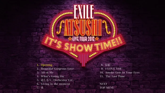 [BD日本演唱会][EXILE ATSUSHI LIVE TOUR 2016 “IT’S SHOW TIME!!” ][3BDMV][79.61G][百度网盘]