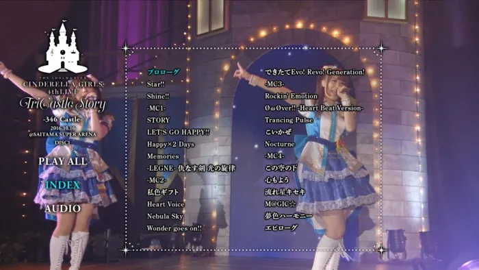 [BD日本演唱会][偶像大师 The IDOLM@STER CINDERELLA GIRLS 4thLIVE TriCastle Story 2016][7BD ISO][264G][百度网盘]