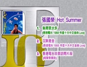 张国荣香港演唱会 Hot Summer 视听版 DVD 675M 百度网盘资源-小文资源网