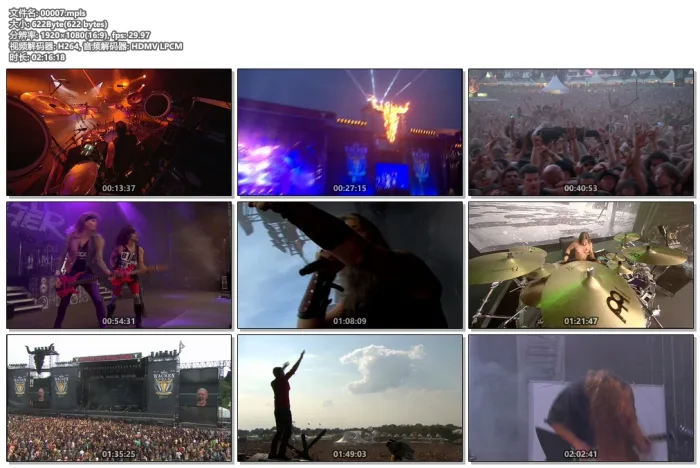 [BD欧美演唱会]德国 Wacken金属音乐节25周年 Wacken – 25 Years of Wacken – Snapshots, Scraps, Thoughts; Sounds 2014[3BD][BDMV78.56G][百度网盘]