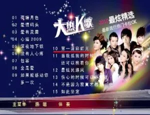 2010最新群星流行热门卡拉OK DVD音乐专辑碟 3.74G 百度网盘资源-小文资源网