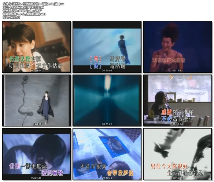 [DVD音乐专辑碟][郑秀文 – 生活语言 卡拉OK精选 1998 双角度][2DVD ISO][8.58G][百度网盘]
