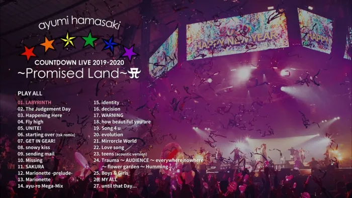 [BD日本演唱会][滨崎步 ayumi hamasaki COUNTDOWNLIVE 2019-2020 ~Promised Land~ A][ISO][41.3G][百度网盘]