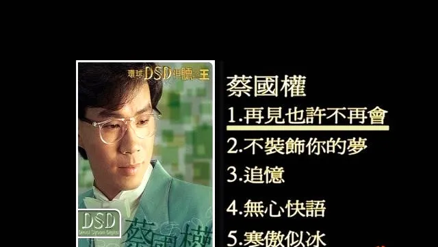 [DVD音乐专辑碟][蔡国权 – 环球DSD视听之王][DVDISO][1.27G][百度网盘]