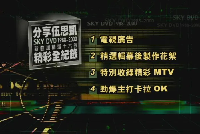 [DVD音乐专辑碟][伍思凯 – 分享伍思凯][KTV][DVD][3.2GB][百度网盘]