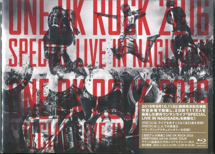 [BD日本演唱会][ONE OK ROCK 2016 SPECIAL LIVE IN NAGISAEN][2BD ISO][53.9G][百度网盘]