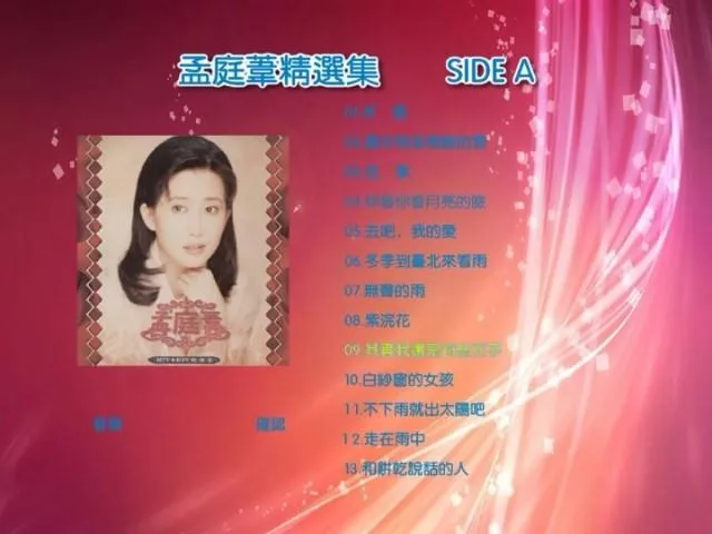 [DVD音乐专辑碟][孟庭苇精选][2DVD-ISO4.37G][百度网盘]