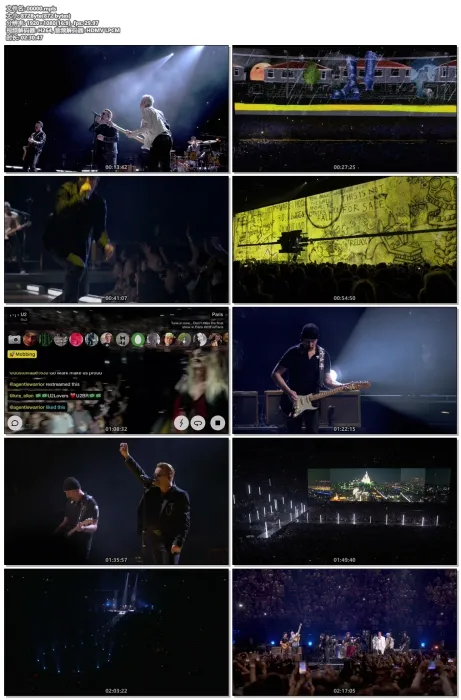 [BD欧美演唱会][U2乐队 iNNOCENCE + eXPERIENCE Live In Paris 2016][BDMV 44.2G][百度网盘]