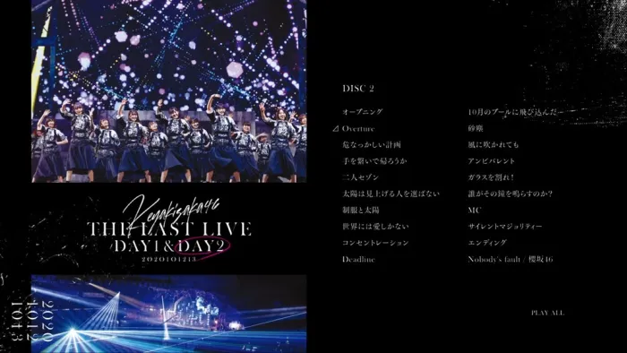 [BD日本演唱会]欅坂46 Keyakizaka46 – THE LAST LIVE -DAY1 & DAY2- 完全生産限定盤 2020[3BD][ISO][57.49G][百度网盘]