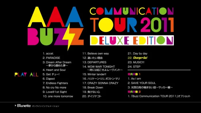 [BD日本演唱会]AAA演唱会 AAA BUZZ COMMUNICATION TOUR 2011 DELUXE EDITION 2011[BDISO][22.1G][百度网盘]