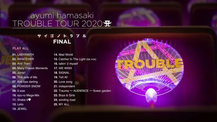 [BD日本演唱会]滨崎步 浜崎あゆみ ayumi hamasaki TROUBLE TOUR 2020 A ～サイゴノトラブル～ FINAL[BDISO][37.1G ][百度网盘]