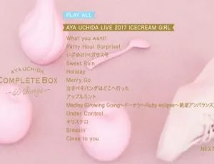 BD 日本演唱会：内田彩 AYA UCHIDA 50 首金曲 Complete Box 2017（41.6G 百度网盘 BDMV 资源）-小文资源网