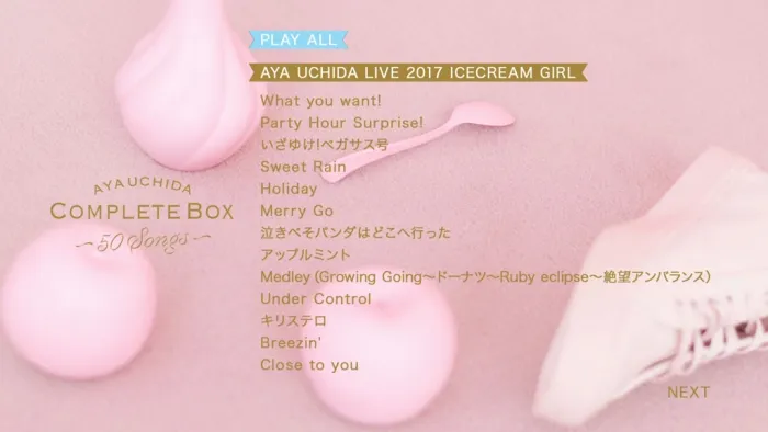 [BD日本演唱会][内田彩 AYA UCHIDA Complete Box ~50Songs~2017][BDMV][41.6G][百度网盘]