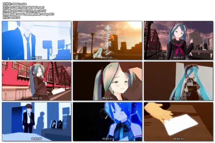 [BD日本演唱会][初音未来 蓝光PV作品集 Angel call -Vocaloid PV][BDMV][10.2G][百度网盘]