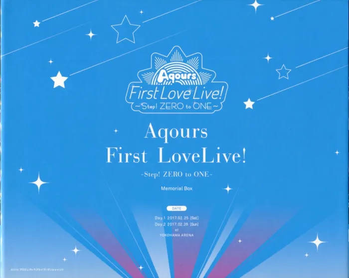 [BD日本演唱会][Aqours First LoveLive! 〜Step! ZERO to ONE!! 2017][5BD BDMV][159G][百度网盘]