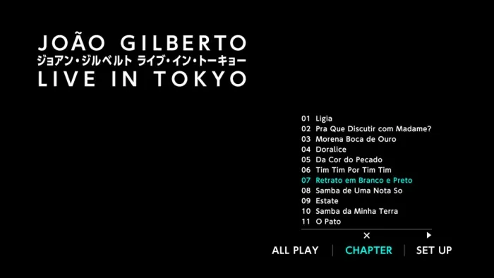 [BD日本演唱会]波萨诺瓦大师 乔安·吉巴托 2006年东京现场音乐会 Joao Gilberto Live in Tokyo 2019[BDMV][27.5G][百度网盘]