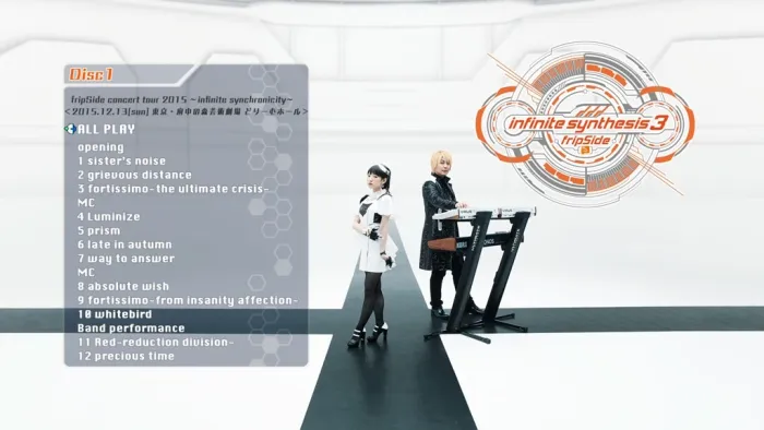 [BD日本演唱会][南条爱乃 fripside copcert tour 2015 infinite synchronicity][2BD BDMV][39.8G][百度网盘]