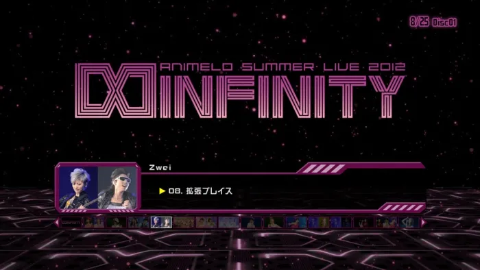 [BD日本演唱会]漫音夏日祭 Animelo Summer Live 2012 -INFINITY- 8.25+8.26[4BD][ISO][156G][百度网盘]