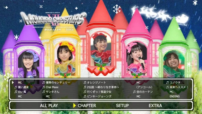 [BD日本演唱会][Momoiro Clover Z – Momoiro Christmas 2012 – Saitama Super Arena Taikai Blu-ray Box  Limited Edition][4BD ISO][164G][百度网盘]