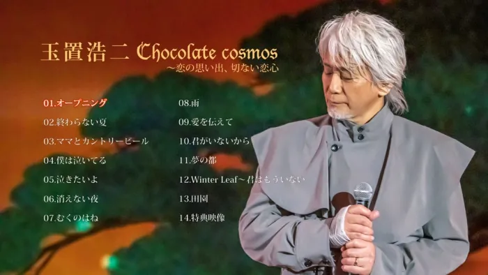 [BD日本演唱会][玉置浩二 Koji Tamaki Chocolate cosmos ~恋の思い出、切ない恋心 2021][BDMV][17.74G][百度网盘]
