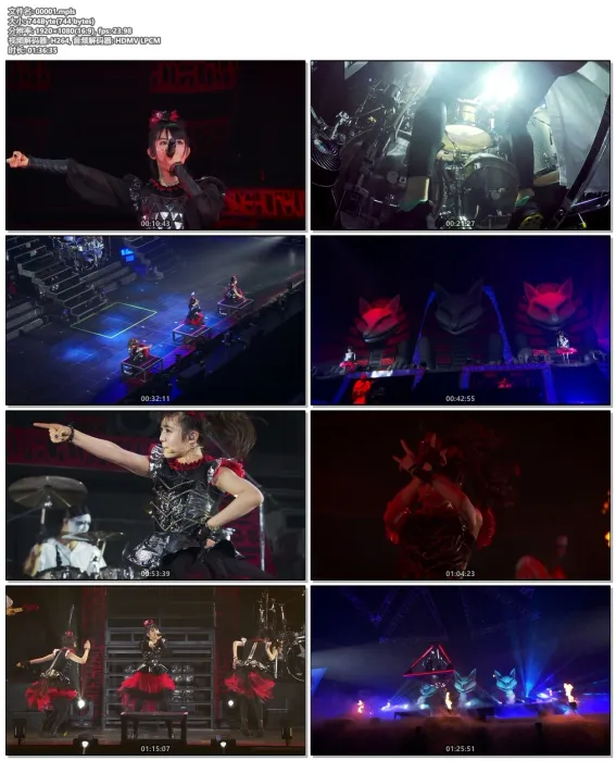 [BD日本演唱会][BABYMETAL – TRILOGY – METAL RESISTANCE EPISODE III – APOCALYPSE – 2016][3BD ISO][81.5G][百度网盘]