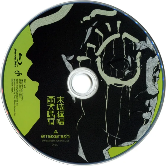 [BD日本演唱会][amazarashi – amazarashi Online Live 末法独唱 雨天决行 [2021.05.26][BDISO][22.1G][百度网盘]