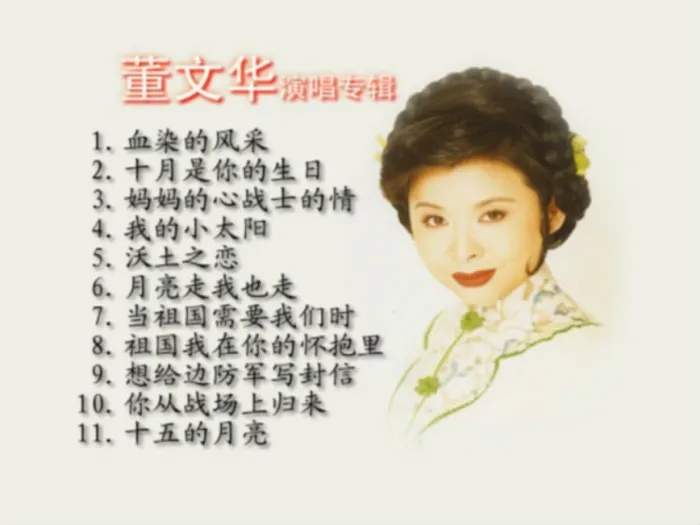 [DVD音乐专辑碟][董文华 – 卡拉OK金曲选][KTV] [DVD ISO][3.46G][百度网盘]