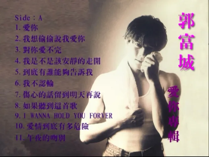 [DVD音乐专辑碟][郭富城 – 爱你专辑(惠聚)][2DVD-ISO][3.38G+3.11G][百度网盘]