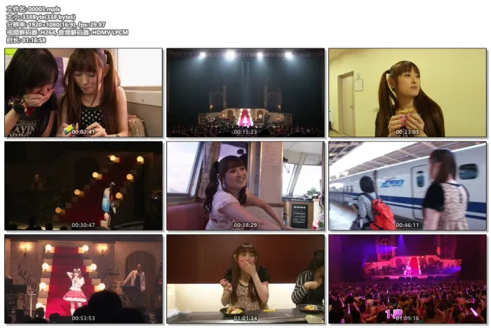 [BD日本演唱会]田村由香里 Yukari Tamura LOVE LIVE-Mary Rose- & -STARRY CANDY STRIPE- 2011[3DISC][BDMV][140G][百度网盘]