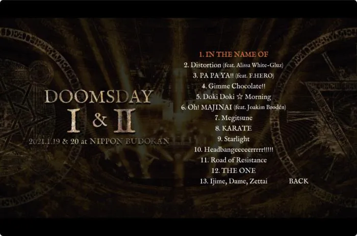 [BD日本演唱会][BABYMETAL – 10 BABYMETAL BUDOKAN 初回生产限定盘 2021][BDISO 2BD][57.7G][百度网盘]