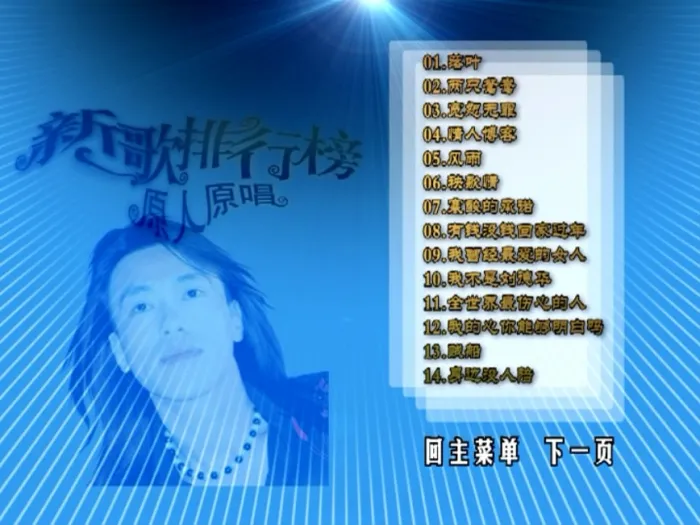 [DVD音乐专辑碟][群星 – 新歌排行榜 原人原唱 卡拉OK (影人视听)][KTV] [DVD ISO][4.13G][百度网盘]