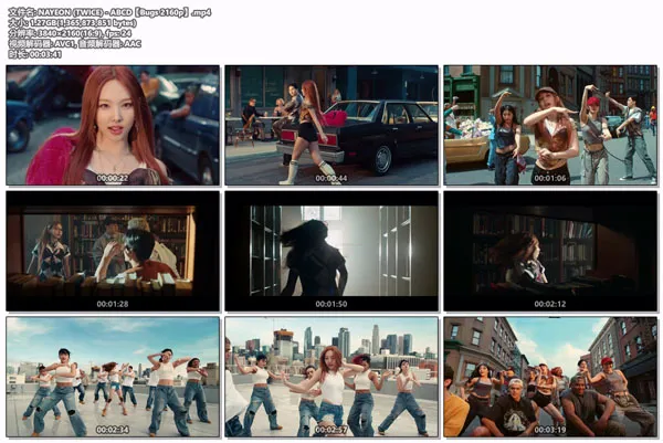 [NAYEON (TWICE) – ABCD][4K 2160P Bugs MP4][1.27GB][百度网盘]
