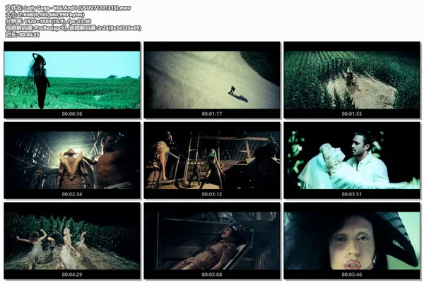 [Lady Gaga – You And I][1080P ProRes MOV][7.6G][百度网盘]