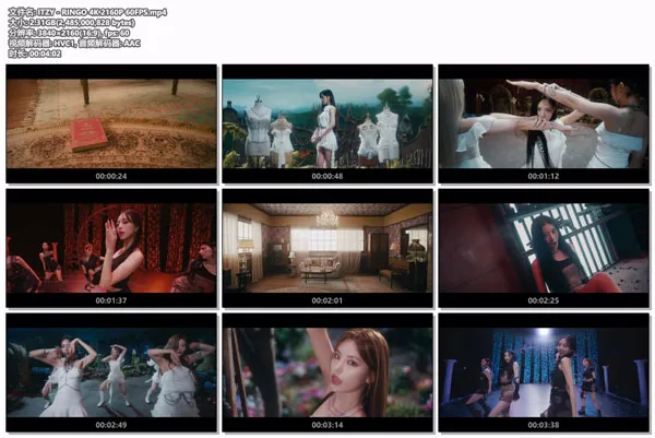 [ITZY – RINGO][4K 2160P 60FPS Bugs MP4][2.31GB][百度网盘]