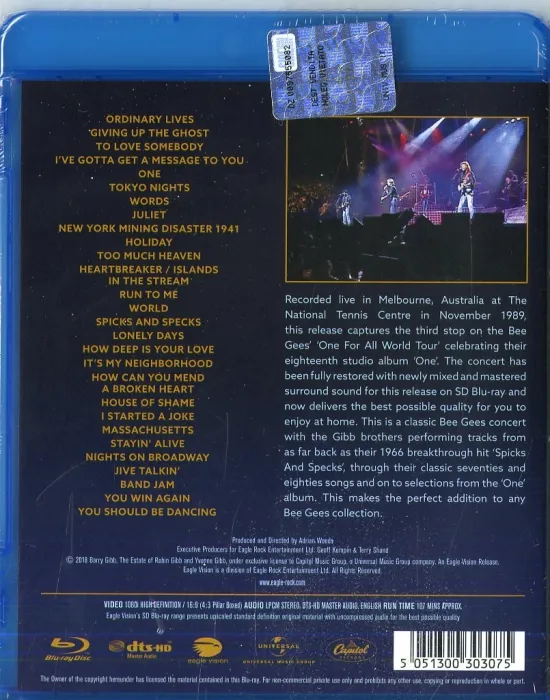 [BD欧美演唱会]比吉斯乐队1989澳大利亚演唱会 Bee Gees One For All Tour：Live In Australia 1989[BDMV][27.94GB][百度网盘]