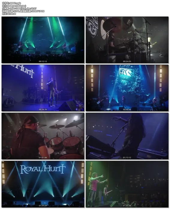 [BD欧美演唱会][Royal Hunt – 25th Anniversary 2016][BDMV][17.8G][百度网盘]