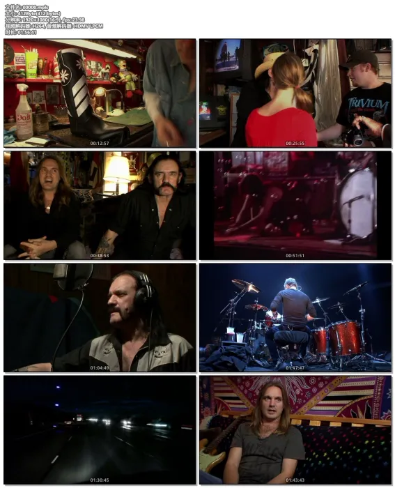 [BD欧美演唱会][音乐纪录片 Lemmy – 49% Mother Fker, 51% Son Of A Bitch 2010][BDMV][43.5M][百度网盘]