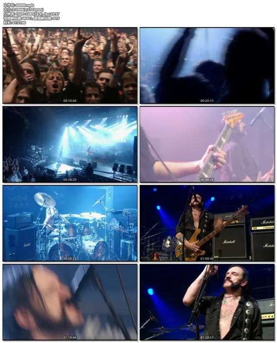 [BD欧美演唱会][Motorhead – Stage Fright 2014 Blu-ray VC-1 1080i DTS-HD MA 5.1][BDMV][16.8G][百度网盘]