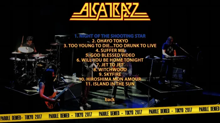 [BD欧美演唱会][Alcatrazz – Parole Denied – Tokyo 2017][BDMV][12.06G][百度网盘]