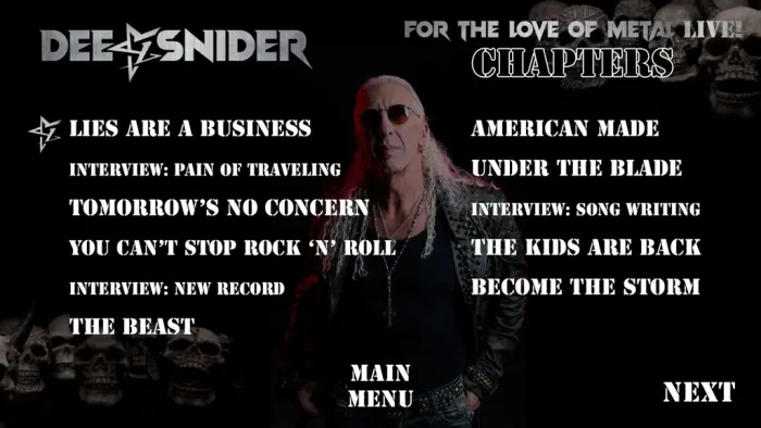 [BD欧美演唱会][Dee Snider For The Love Of Metal – Live! 2020 Blu-Ray 1080p][BDMV][11.6G][百度网盘]
