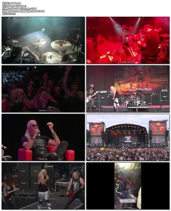 [BD欧美演唱会][Dee Snider For The Love Of Metal – Live! 2020 Blu-Ray 1080p][BDMV][11.6G][百度网盘]