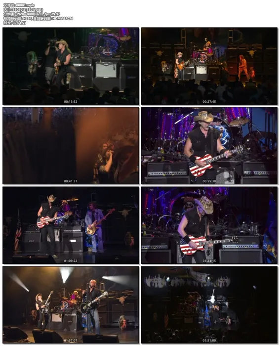 [BD欧美演唱会][Ted Nugent Motor City Mayhem – The 6,000th Concert 2008 Blu-ray AVC 1080i DTS-HD MA 5.1][BDMV][22.1G][百度网盘]