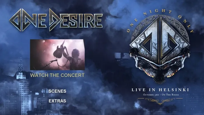 [BD欧美演唱会][One Desire – One Night Only – Live In Helsinki 2021 Blu-Ray][BDMV][18.1G][百度网盘]