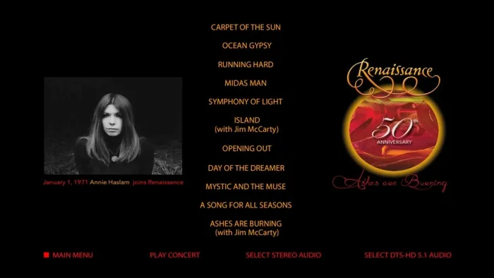 [BD欧美演唱会][Renaissance – 50th Anniversary – Ashes are Burning – An Anthology – Live in Concert 2021 Blu-Ray][BDMV][29.4G][百度网盘]