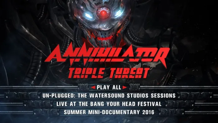 [BD欧美演唱会][Annihilator – Triple Threat 2017][BDMV][38.15G][百度网盘]