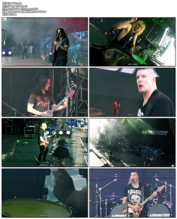 [BD欧美演唱会][Annihilator – Triple Threat 2017][BDMV][38.15G][百度网盘]