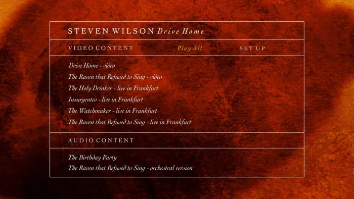 [BD欧美演唱会][Steven Wilson – Drive Home 2013][BDMV][15.9G][百度网盘]